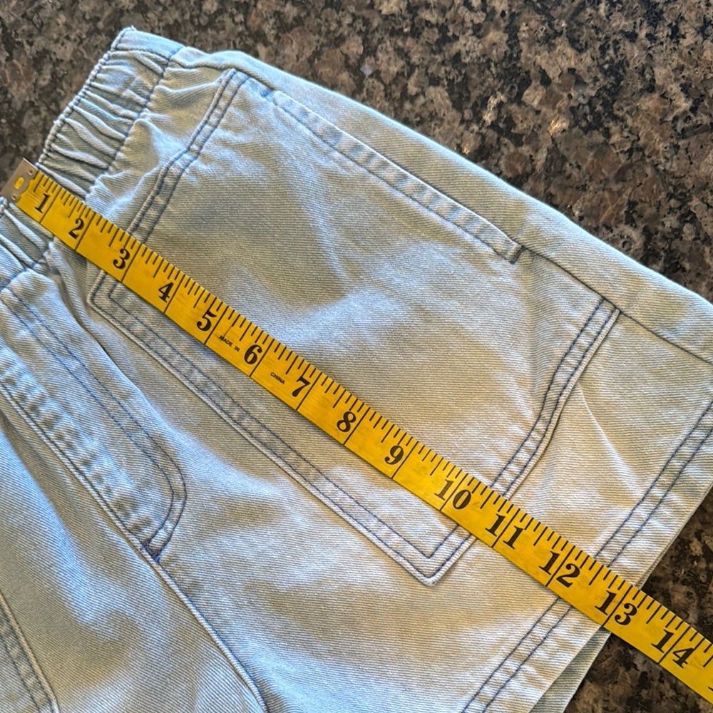 O'Neill light wash pull on Women's Light Blue Shorts NWT XS - Picture 7 of 12